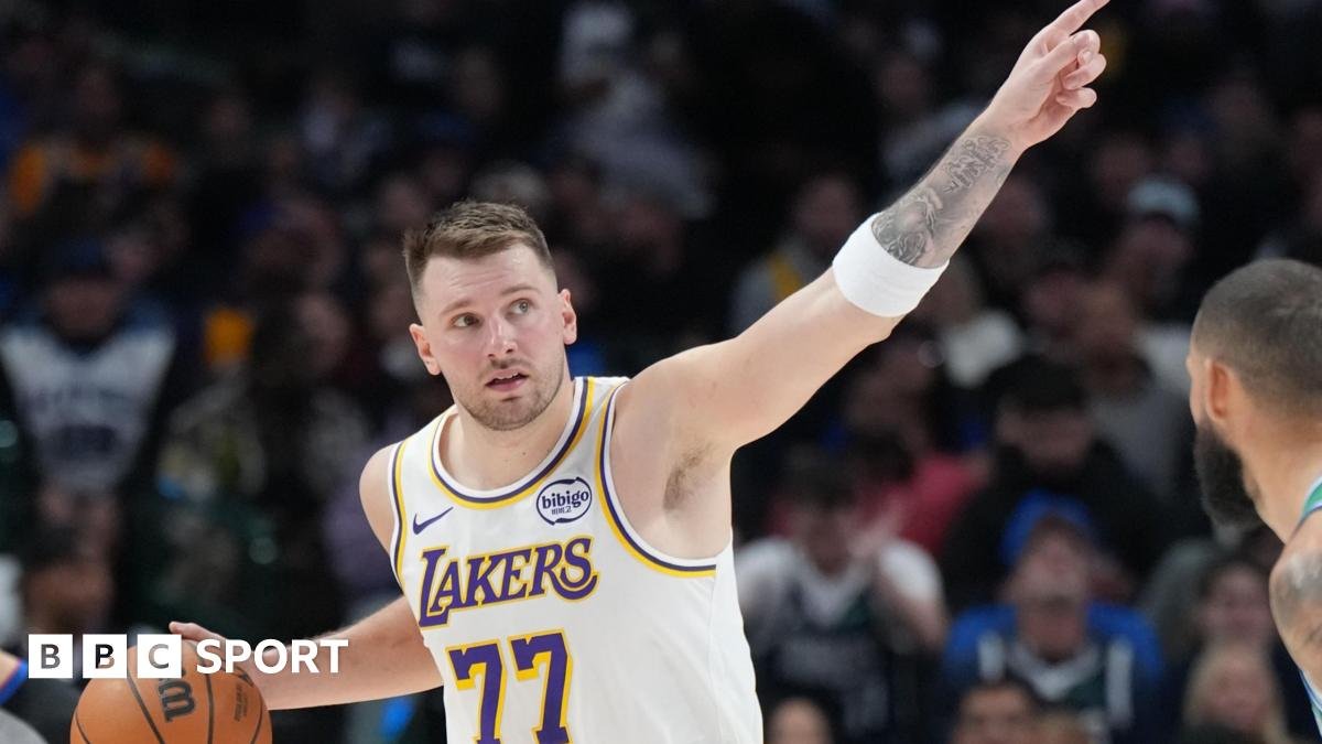 NBA: Luka Doncic inspires LA Lakers to win at Dallas Mavericks