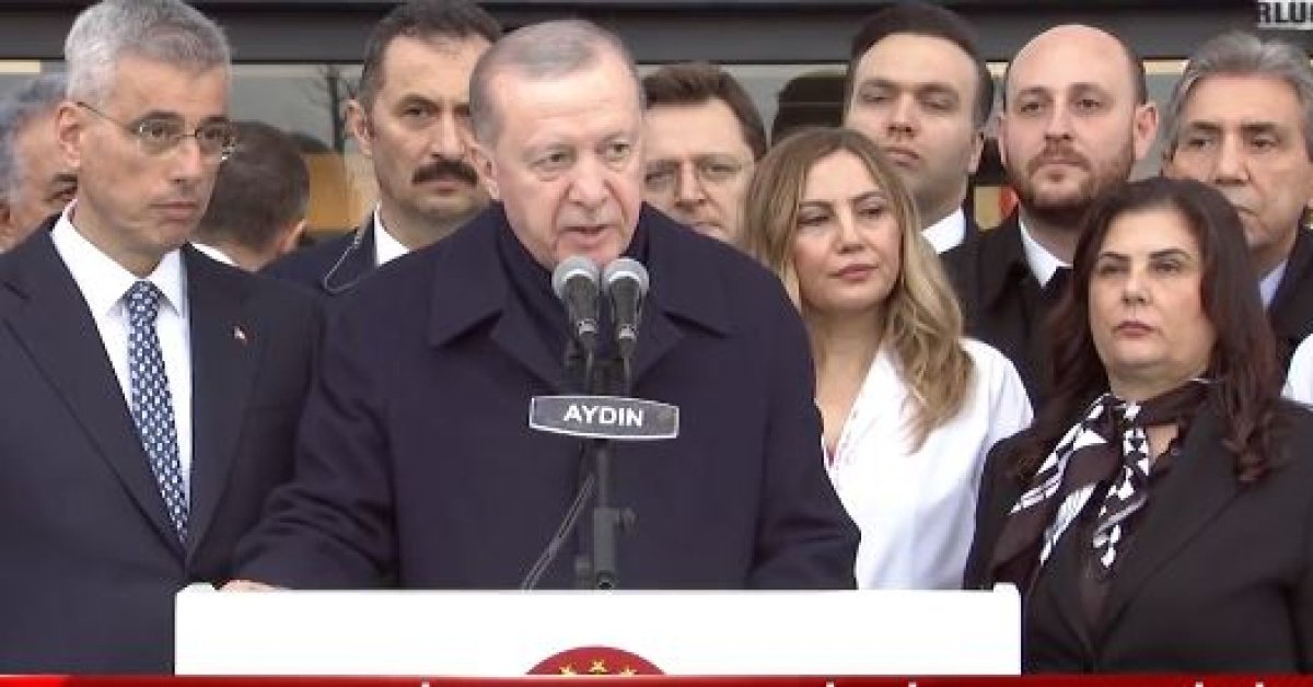 Cumhurbaşkanı Recep Tayyip Erdoğan Aydın Şehir Hastanesi’ni açtı