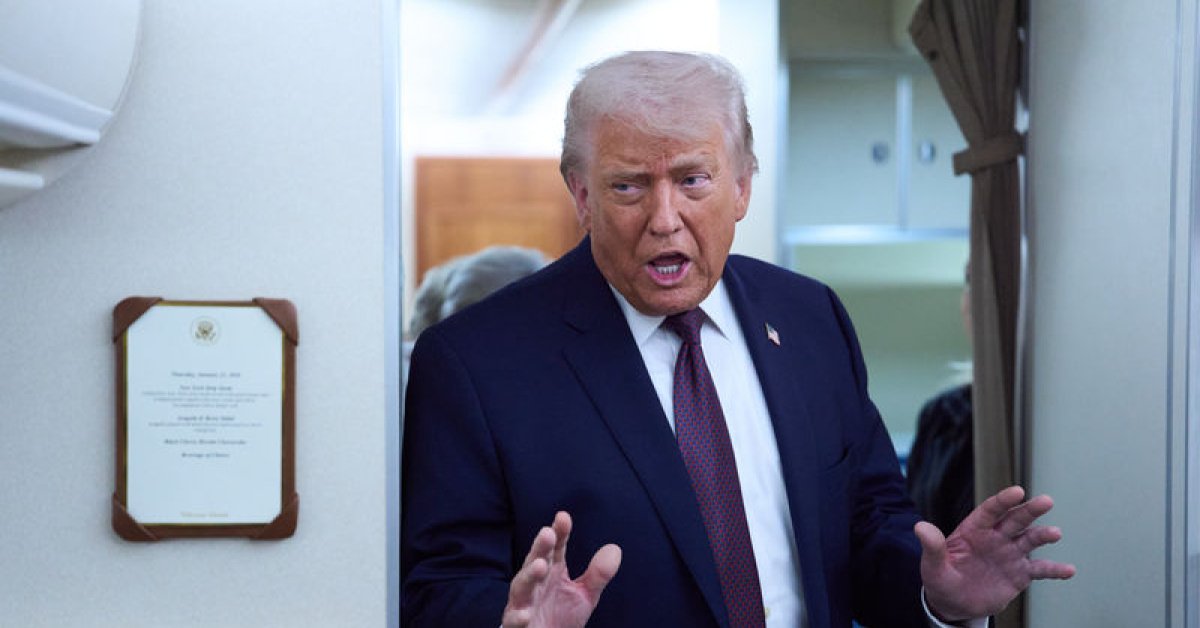 Trump’tan Grönland açıklaması: “İstediğimiz her şeye sahip olacağız”