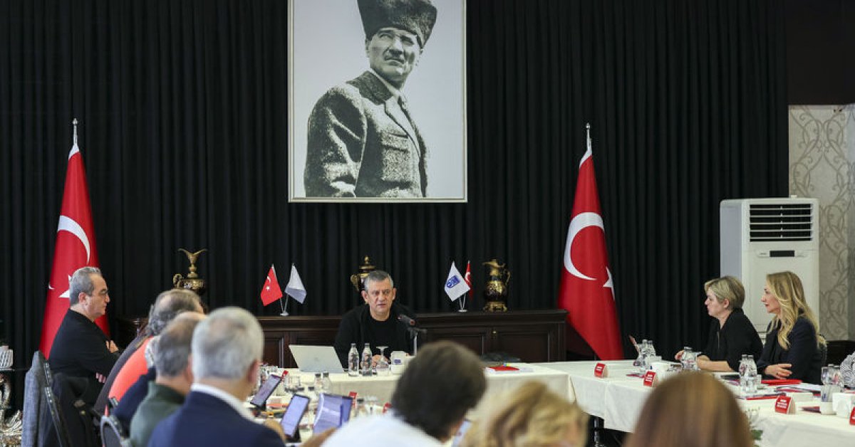 Özel, CAO toplantısına katıldı | Son dakika haberleri