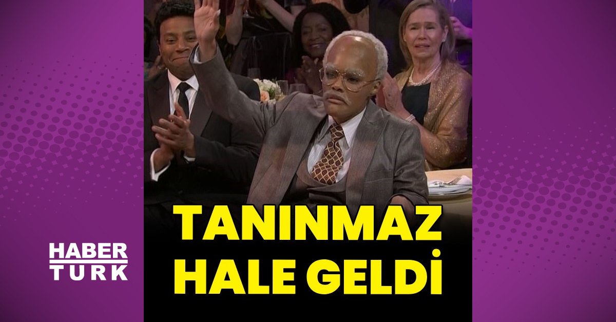 Ünlü oyuncu Teyana Taylor yaşlı bir adama dönüştü