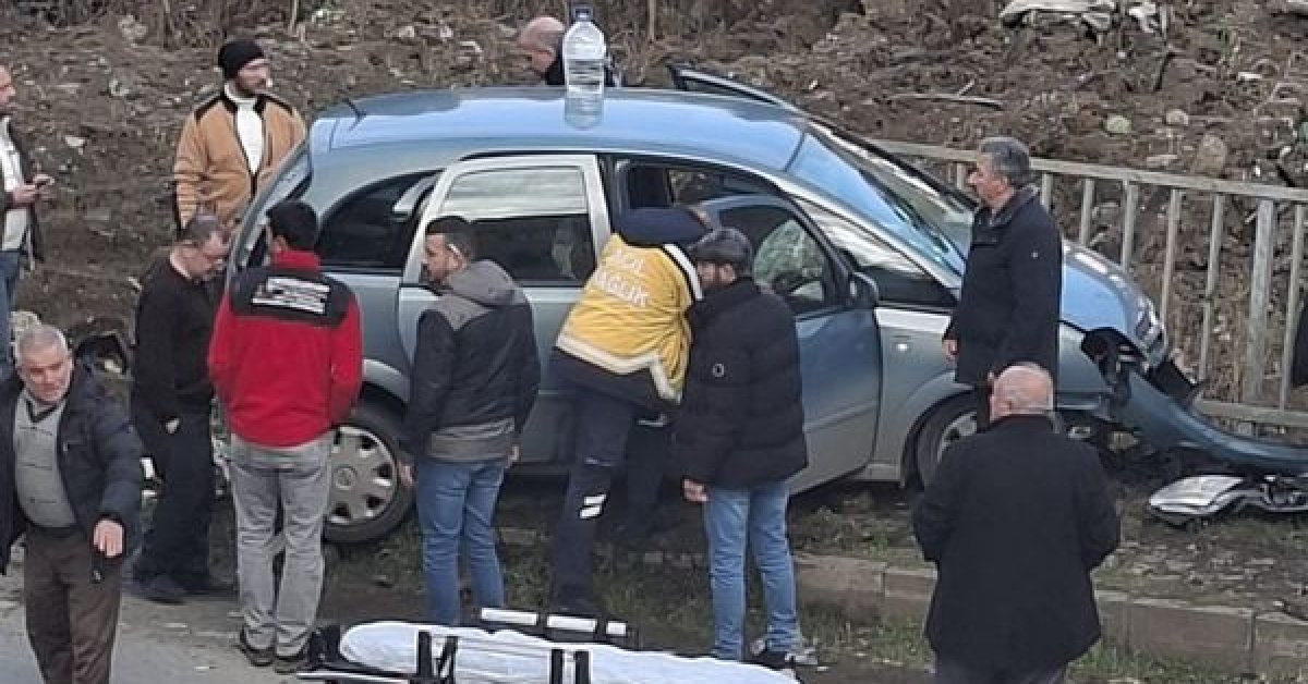 Trabzon haberleri: Yürek yakan kaza! Direksiyonda kalp krizi | SON DAKİKA HABER