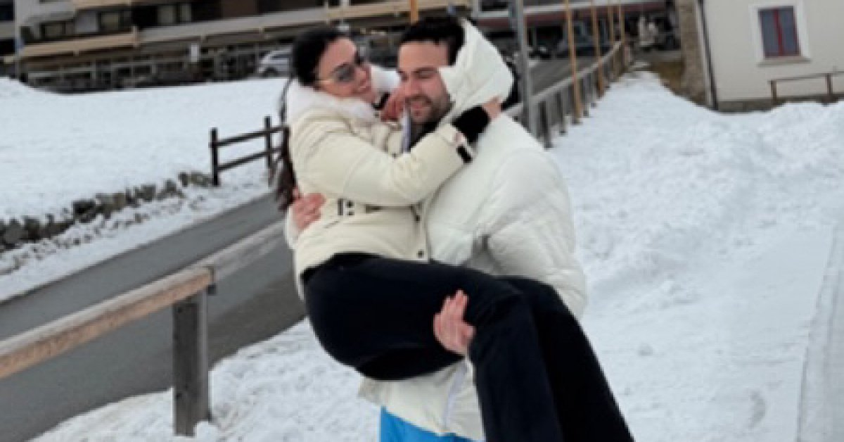 Esra Bilgiç ile Faruk Sabancı’nın İsviçre tatili