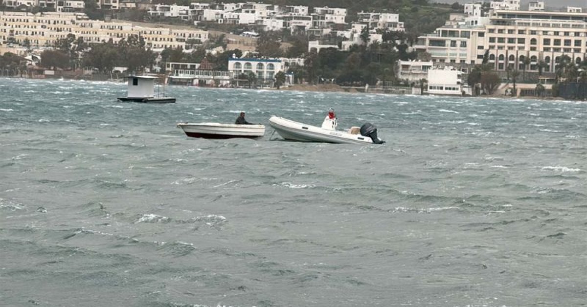 Son dakika: Bodrum-İstanköy feribot seferleri iptal edildi