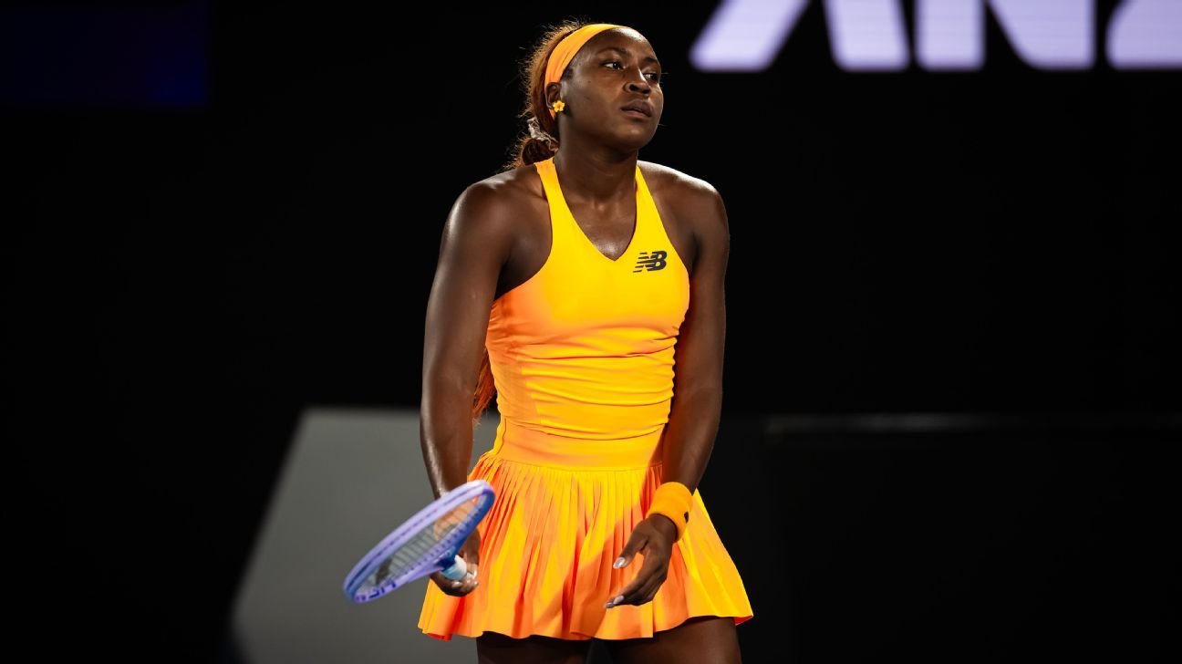 Coco Gauff falls to Elina Svitolina in Australian Open quarters