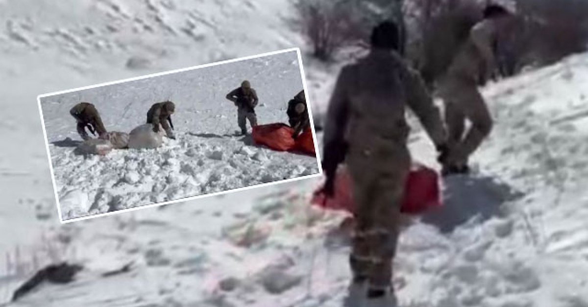 Kar ve tipinin içinde… Tam 348 kilo buldular!