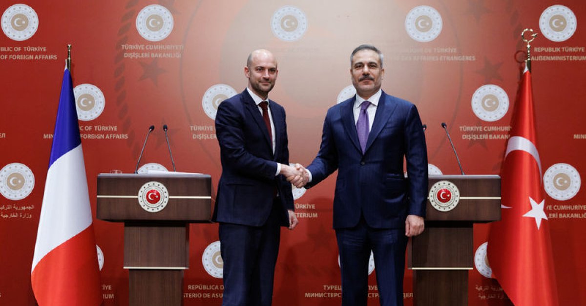 Dışişleri Bakanı Fidan, Fransız mevkidaşı Barrot ile Ankara’da görüştü