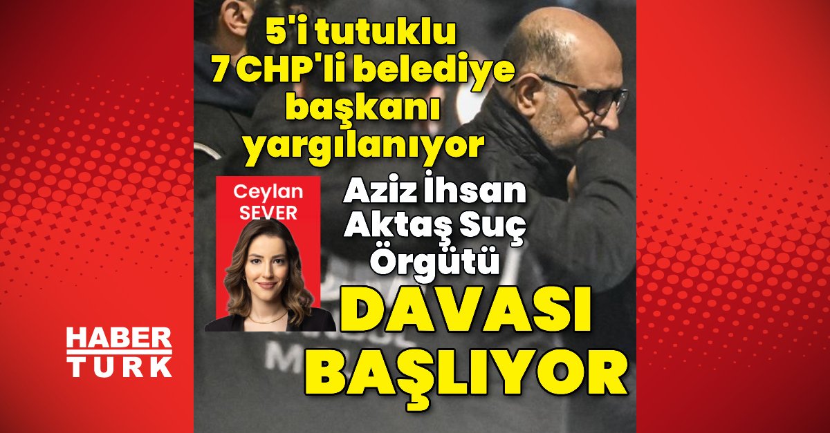 Son dakika: Aziz İhsan Aktaş Suç Örgütü davası başlıyor