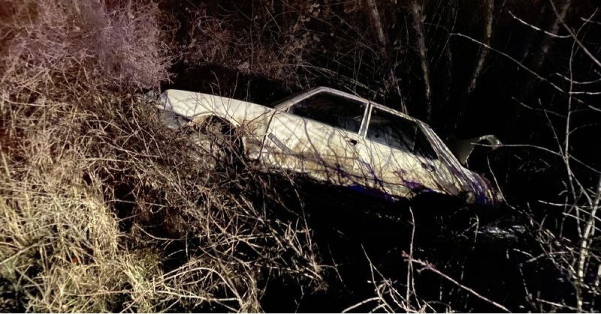 Son dakika: Ağaca çarpan otomobil hurdaya döndü, sürücüsü hayatını kaybetti