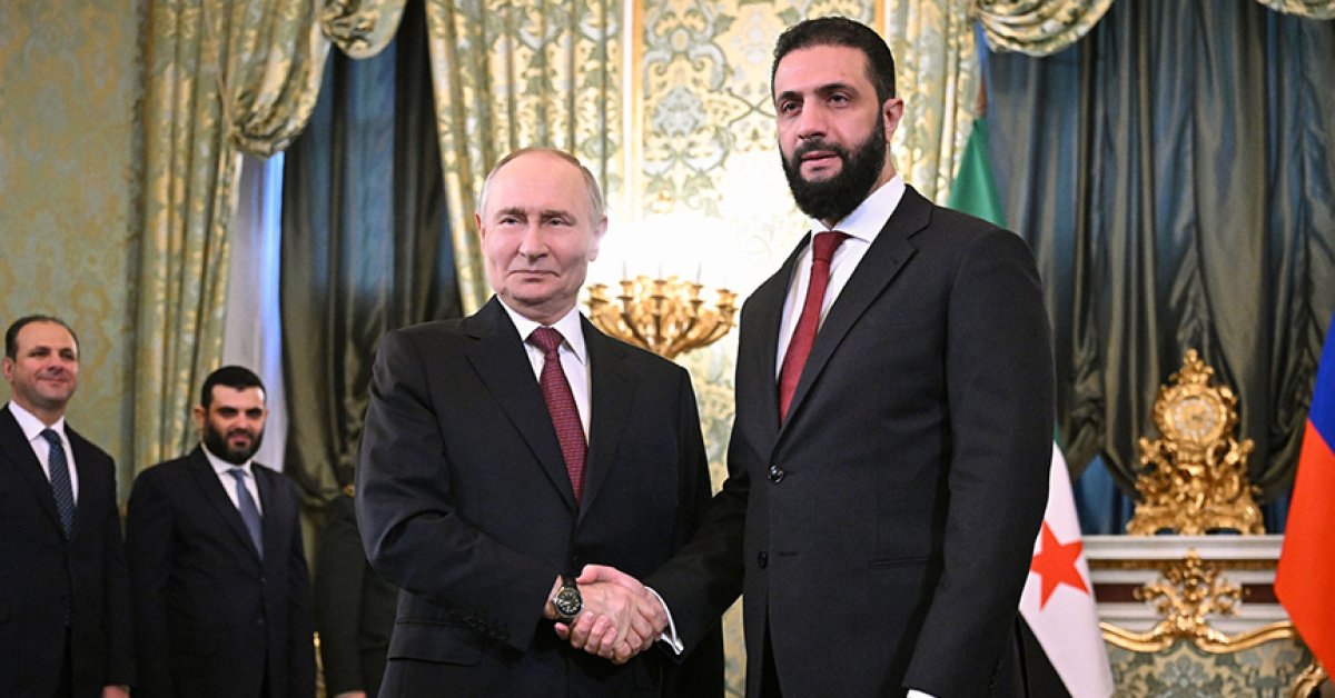 Suriye Cumhurbaşkanı Şara Rusya’yı ziyaret edecek