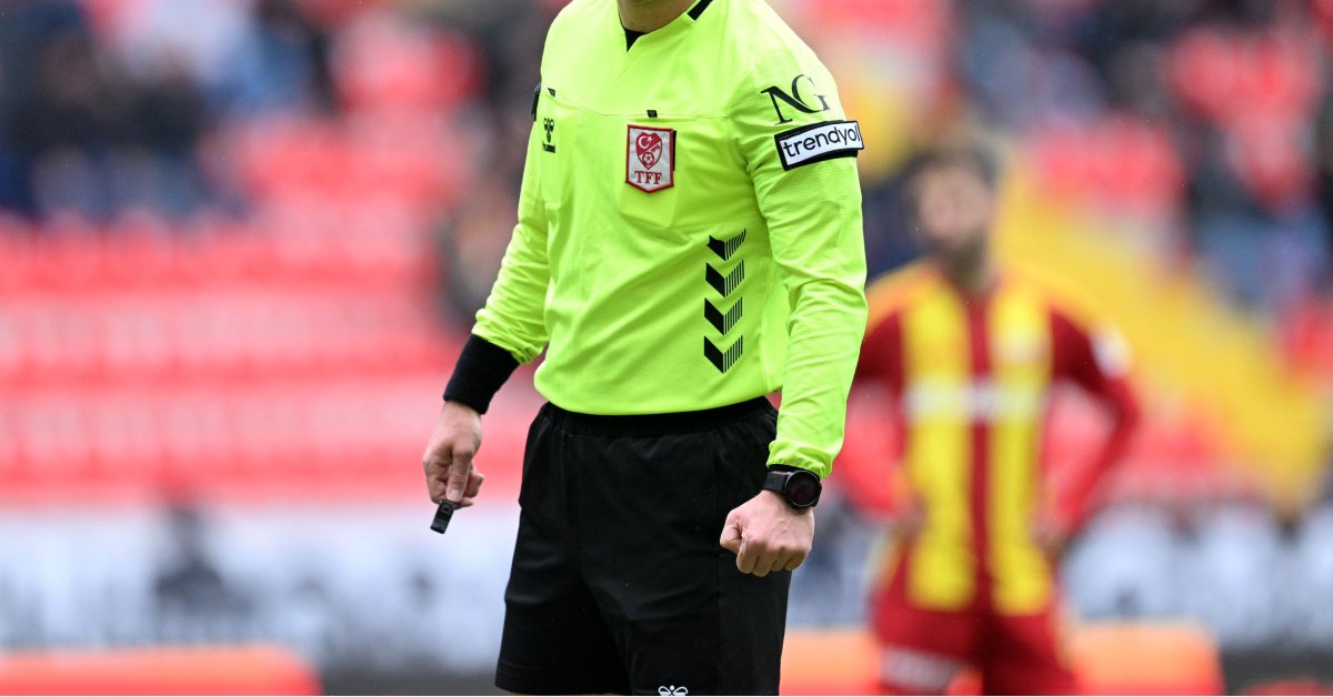 1. Lig’de haftanın hakemleri açıklandı!