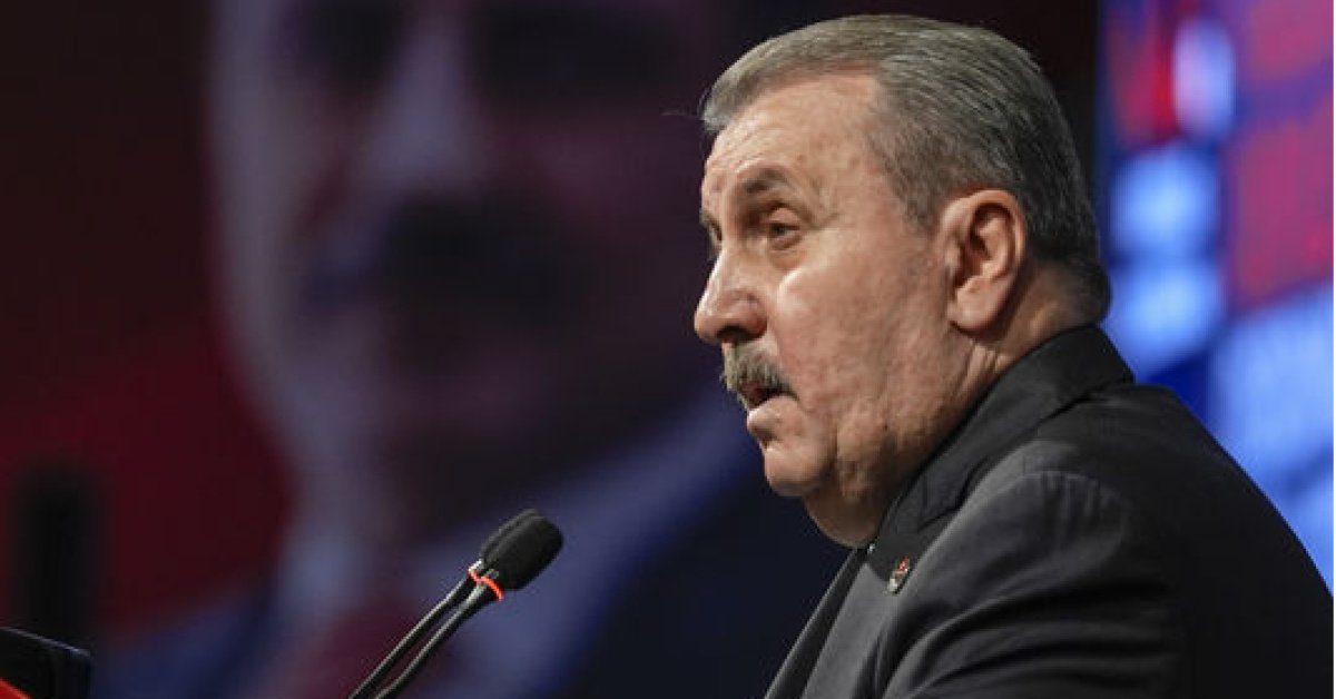 Son dakika: BBP Genel Başkanı Destici: “Bölgemizdeki denklemlerin hiçbirinde terörün yeri yoktur”