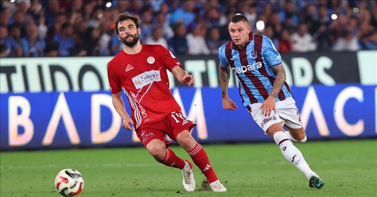 CANLI YAYIN | Antalyaspor – Trabzonspor maçı saat kaçta, hangi kanalda canlı yayınlanacak?