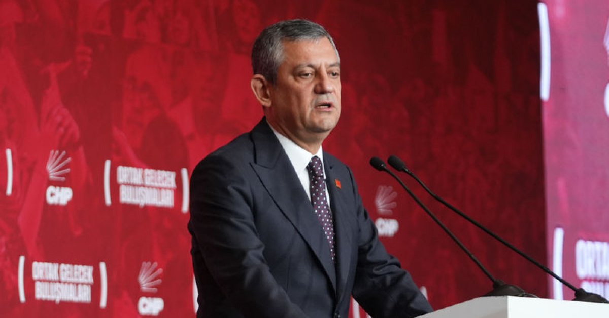 CHP lideri Özgür Özel, Toplumsal Barış ve Demokrasi Konferansı’nda konuştu