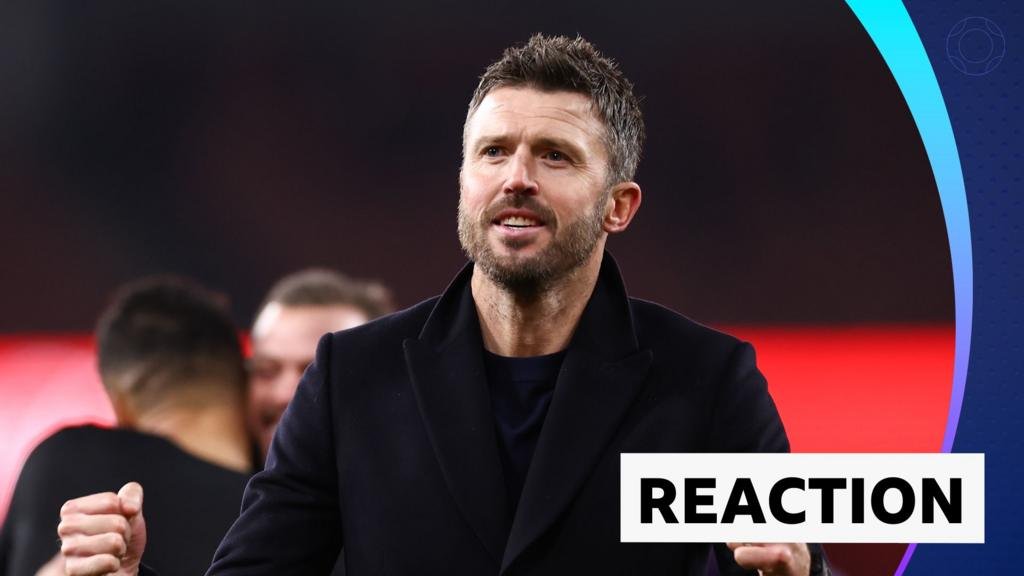 Arsenal 2-3 Manchester United: Michael Carrick post match reaction