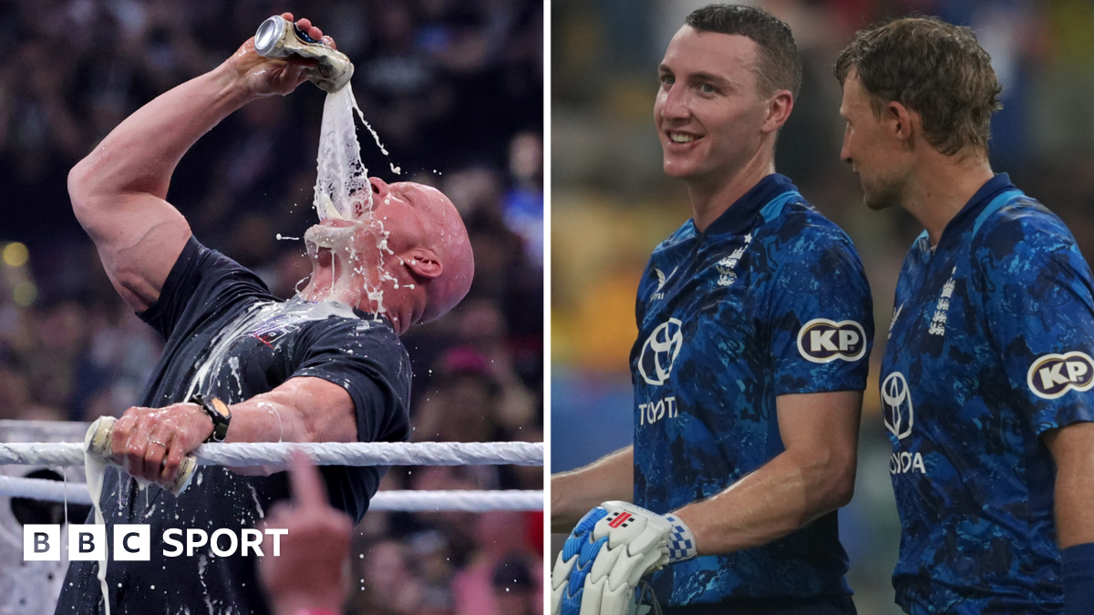 WWE Steve ‘Stone Cold’ Austin celebration by Harry Brook should not be frowned upon, says Joe Root.