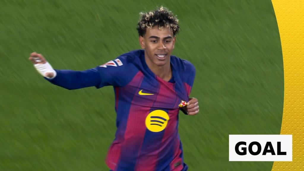 'What a goal!' Lamal scores stunning volley