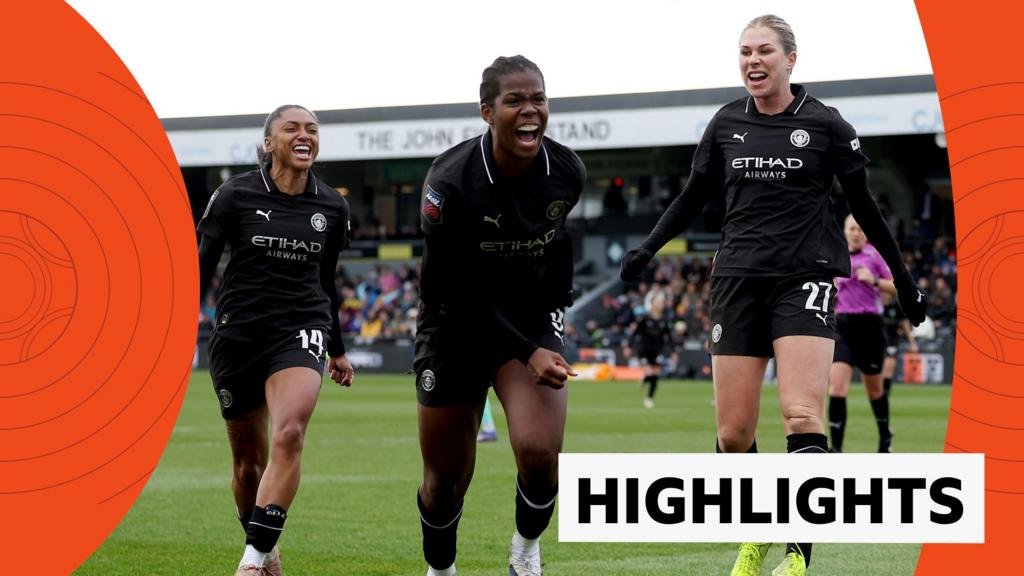 WSL highlights: London City Lionesses 1-2 Manchester City