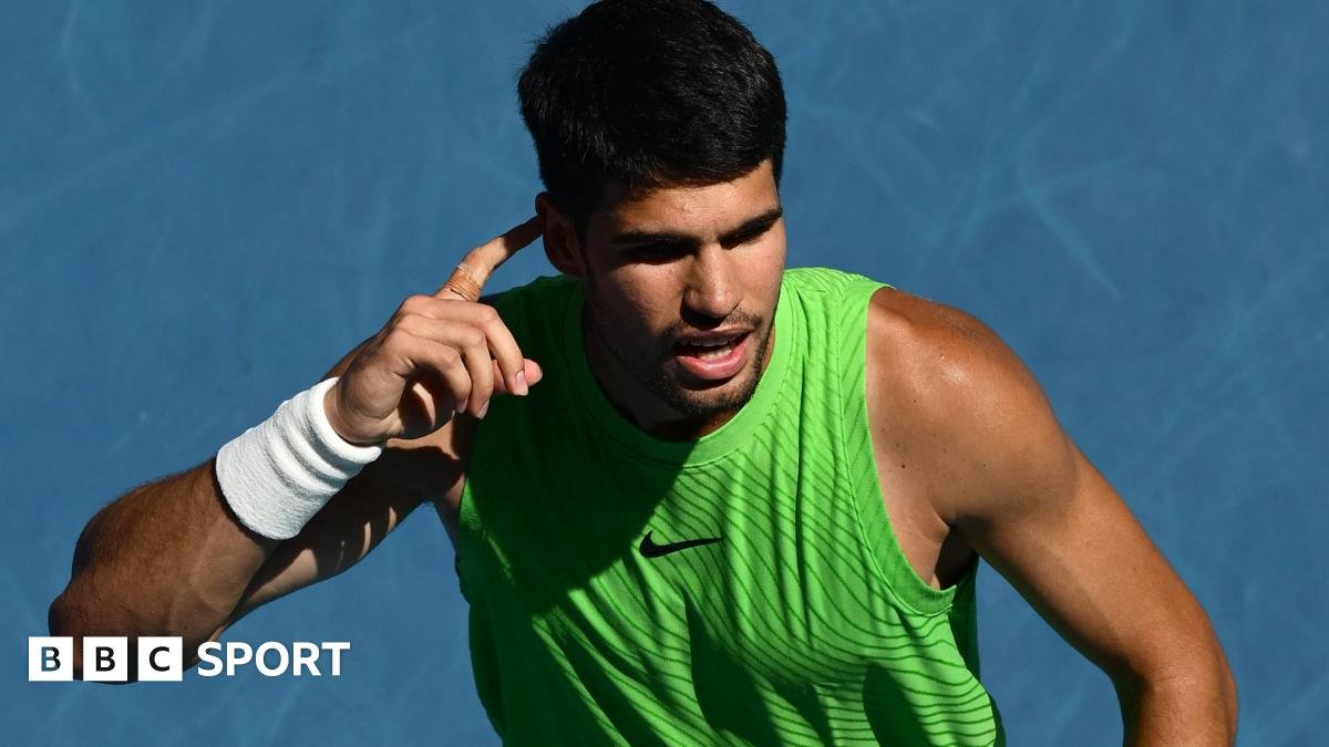 Australian Open 2026 results: Carlos Alcaraz enjoys serve improvement as he reaches quarter-final