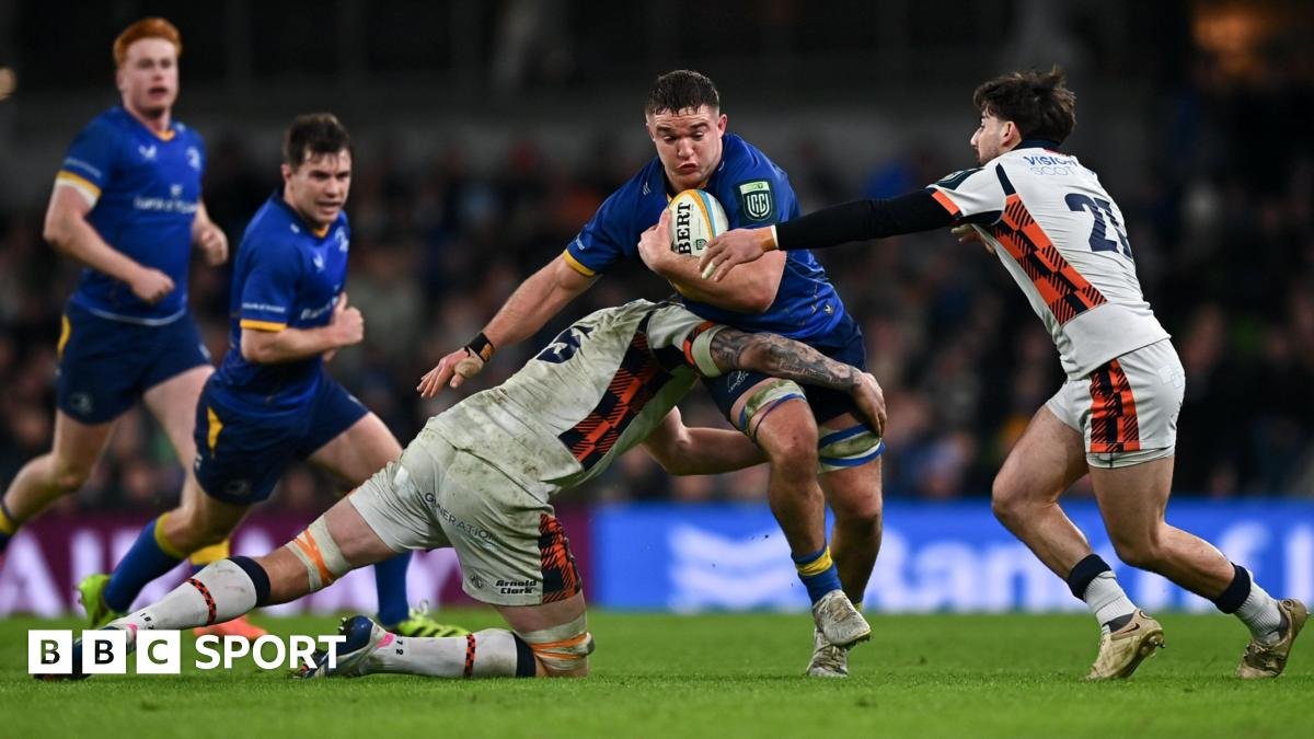 United Rugby Championship: Leinster come from behind to beat Edinburgh