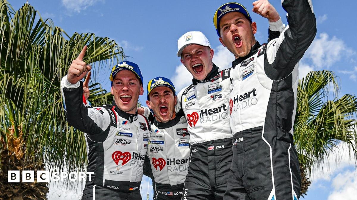 Daytona 24 Hours: Dan Harper wins iconic race with BMW