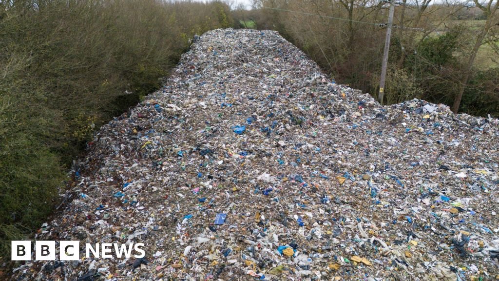Arrests made over supersized illegal rubbish dump