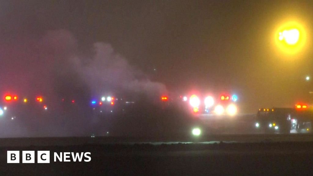 Private jet carrying eight crashes in Maine during winter storm