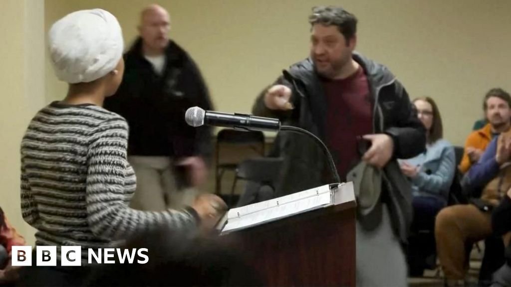 Minnesota congresswoman Ilhan Omar attacked with ‘unknown liquid’ during town hall