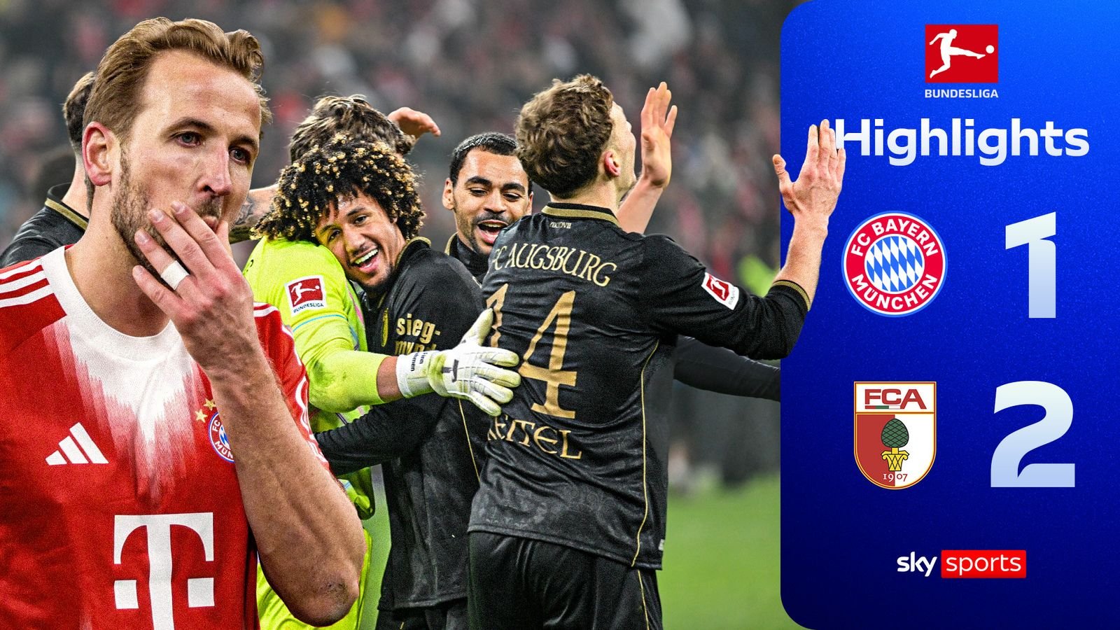 Augsburg STUN Bayern and end unbeaten run in Bavarian derby