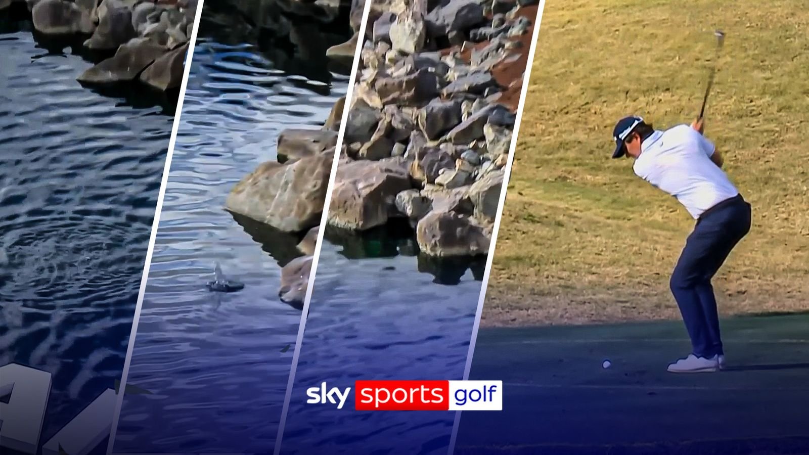Horrow show as Echavarria finds water THREE times on par 3
