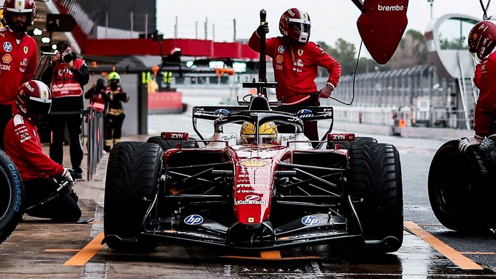 F1 Testing: Isack Hadjar crashes Red Bull after Lewis Hamilton, Max Verstappen make first appearances in Barcelona | F1 News