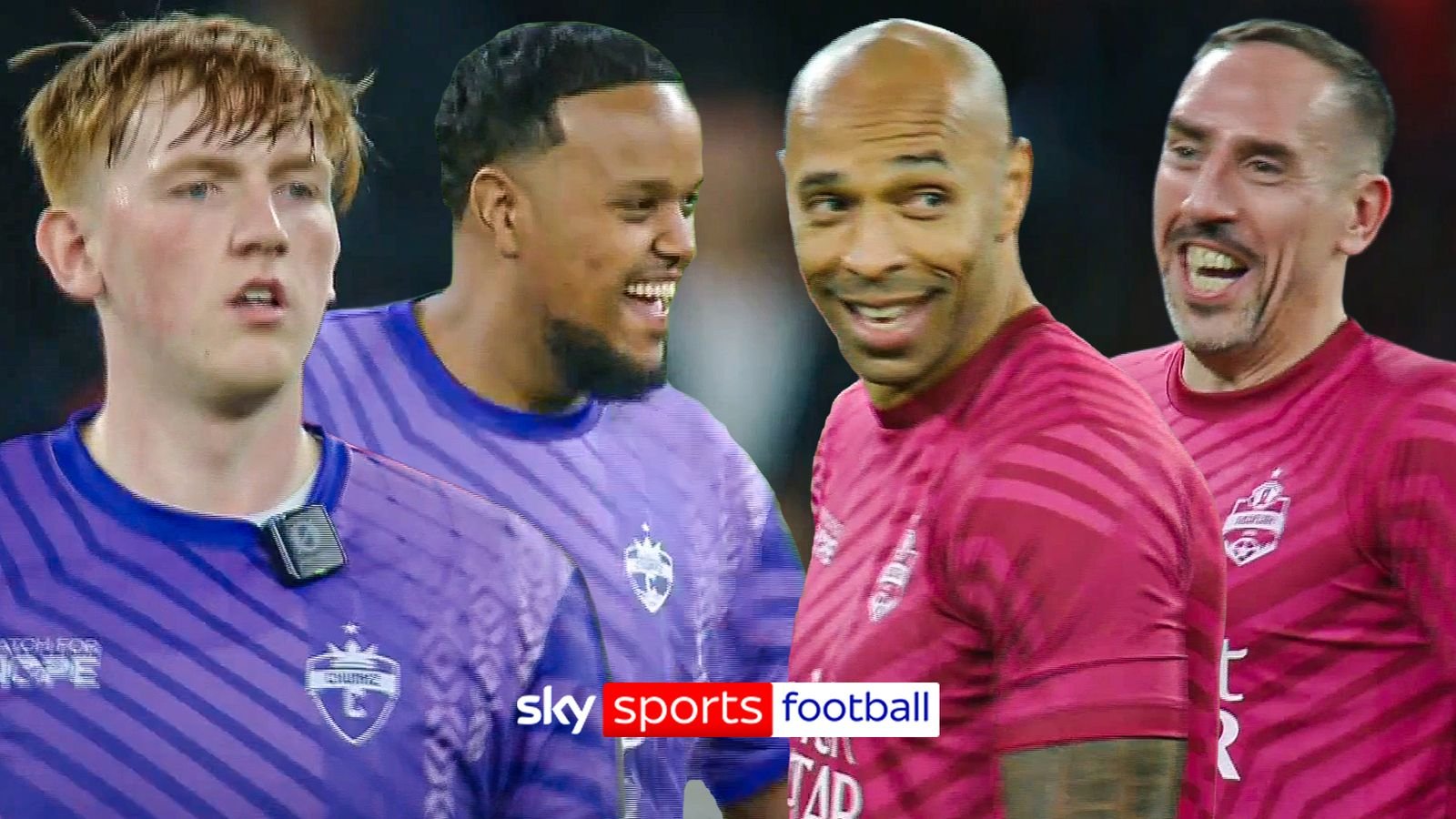 Hazard, Henry, Marcelo, KSI and Mr Beast all star in Match for Hope!