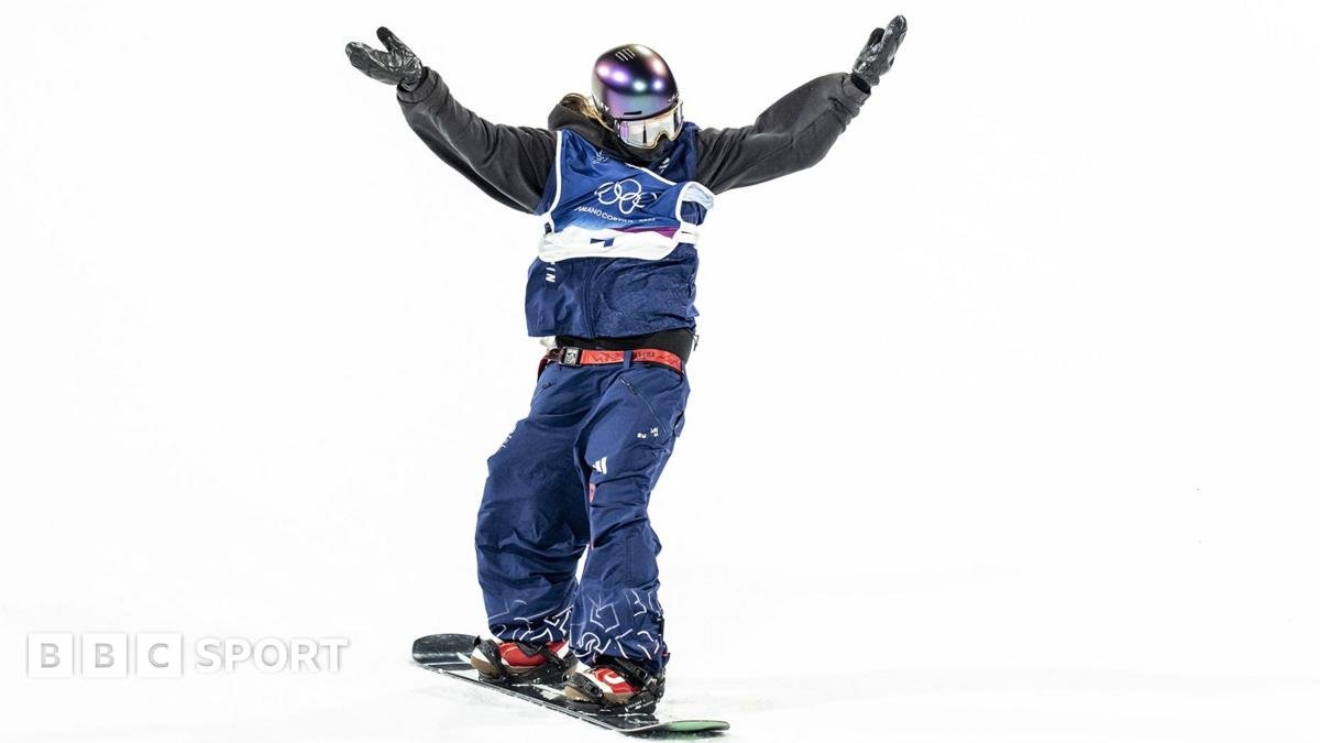 Winter Olympics 2026: Team GB’s Mia Brookes places fourth in snowboard big air final