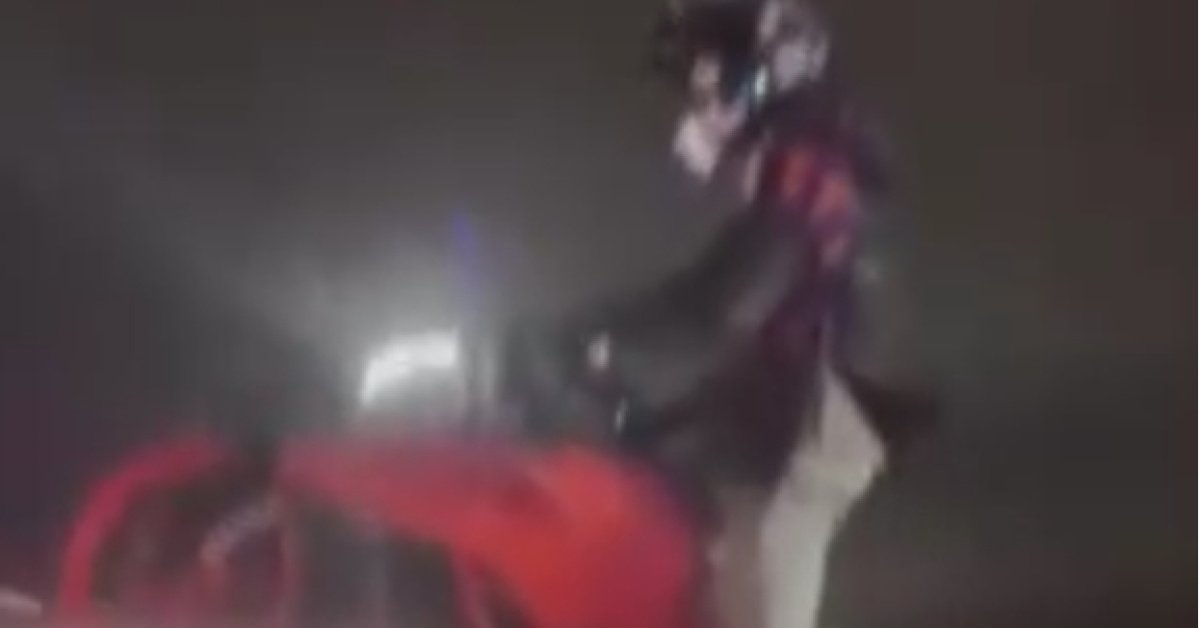 Kuzey Marmara Otoyolu’ndaki tehlikeli motosiklet yolculuğu kameralarda