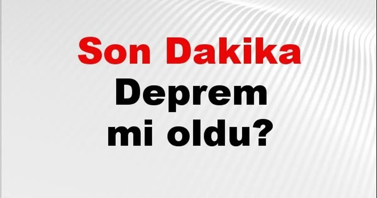 Son dakika Kütahya’da deprem mi oldu? Az önce deprem Kütahya’da nerede oldu? Kütahya deprem Kandilli ve AFAD son depremler listesi 02 Şubat 2026