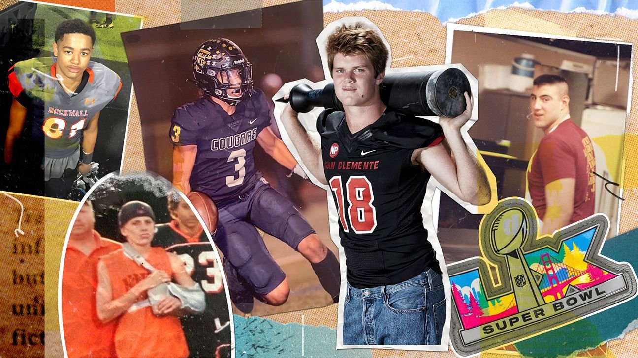 High school stories of 11 Super Bowl stars — and 2 coaches