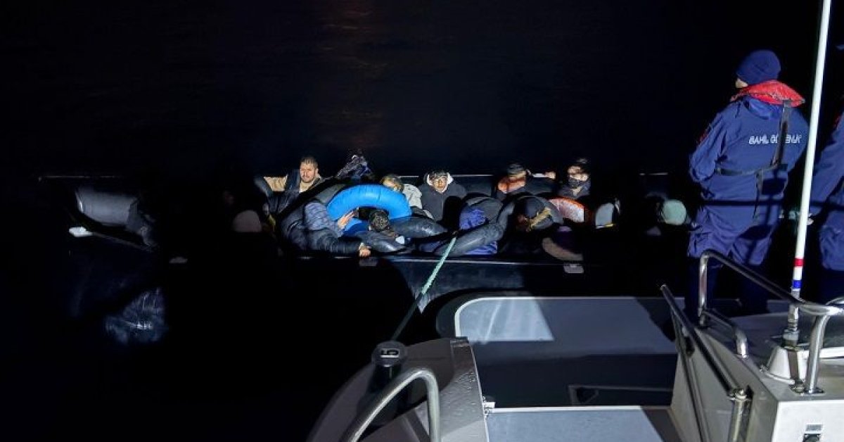 Çanakkale’de 29 düzensiz göçmen yakalandı