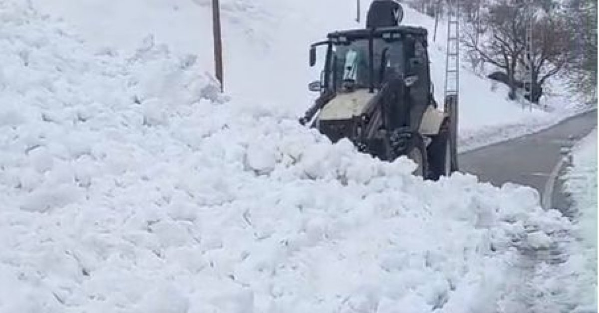 Çığ temizliğinde çığ düştü! | Son dakika haberleri