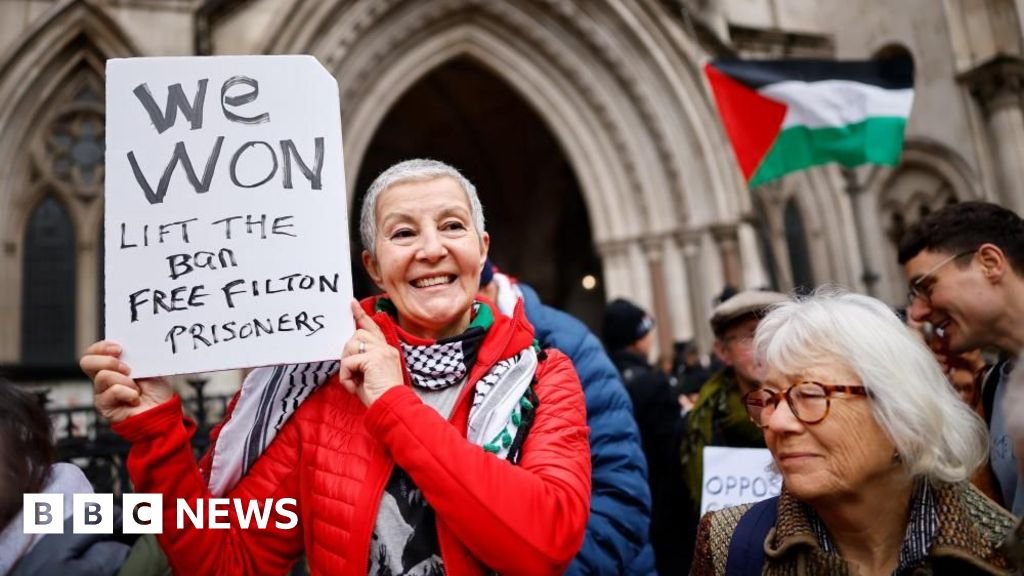Palestine Action ban ruled unlawful but group remains proscribed for now