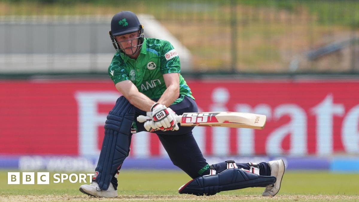T20 World Cup: Lorcan Tucker’s 94 keeps Ireland’s hopes alive in Group B