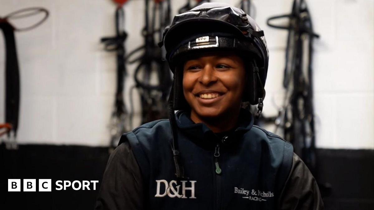 Aamilah Aswat: Grand National the dream for first black female British jockey to win jumps race