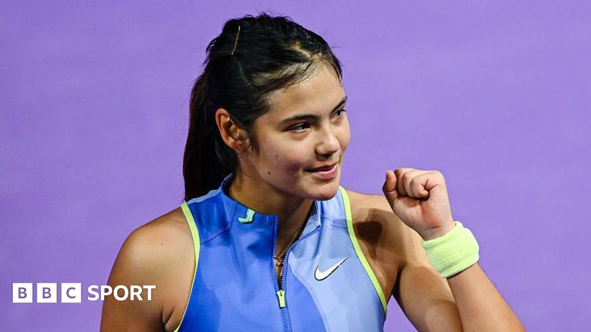 Transylvania Open: Emma Raducanu holds her nerve to reach first final since 2021 US Open triumph