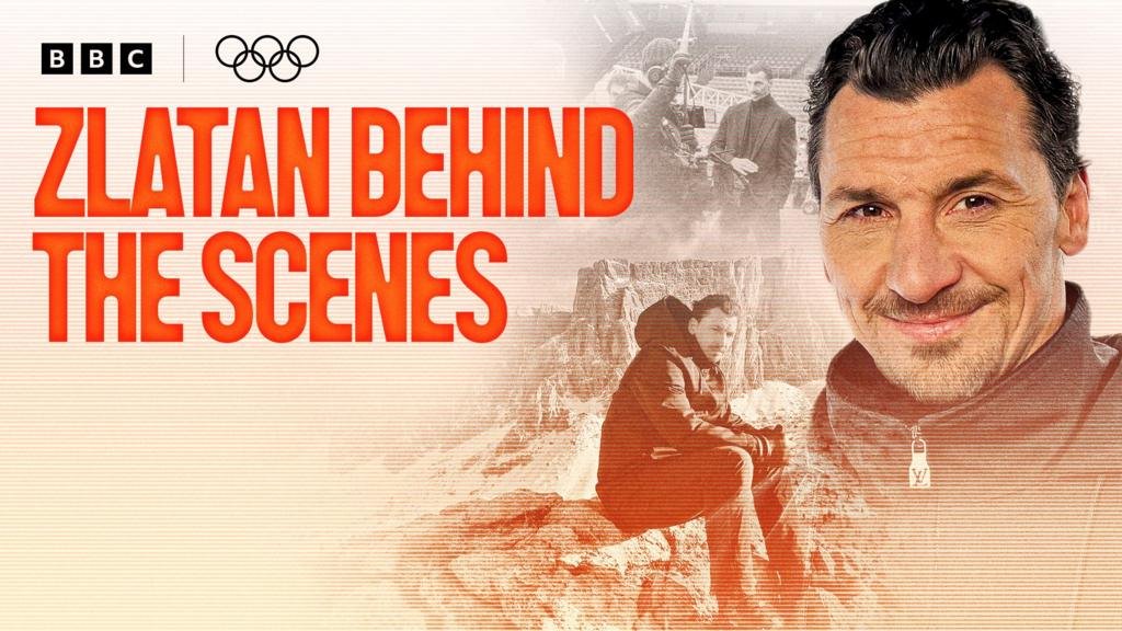 Zlatan Ibrahimovic: Behind the scenes filming at Winter Olympics in Milan