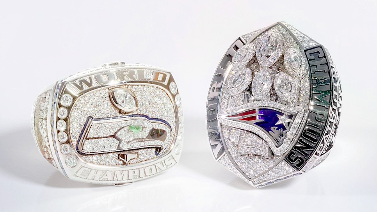 Every Super Bowl championship ring by year