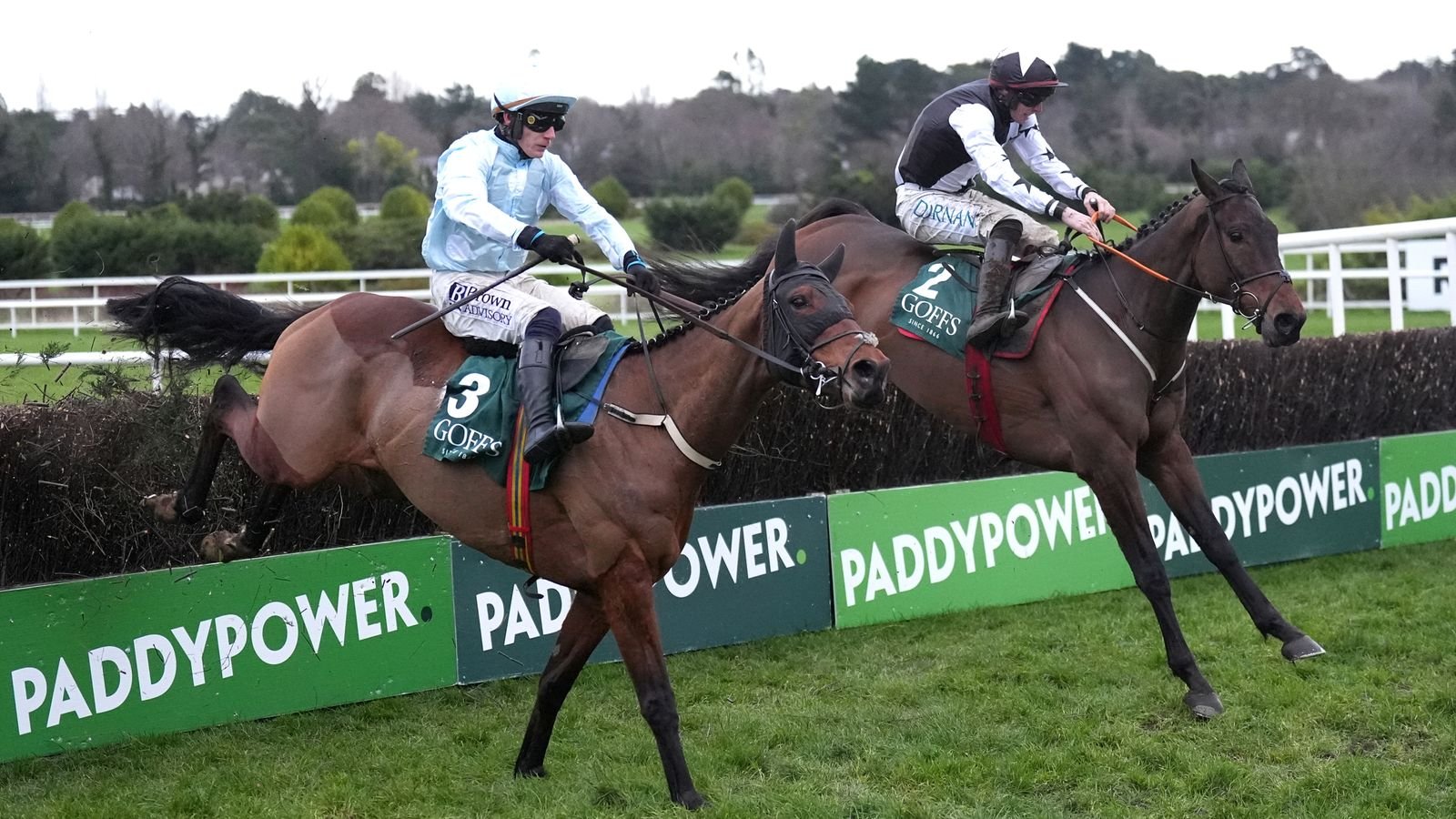 Dublin Racing Festival: Romeo Coolio denies Kargese in thrilling Irish Arkle at Leopardstown | Racing News