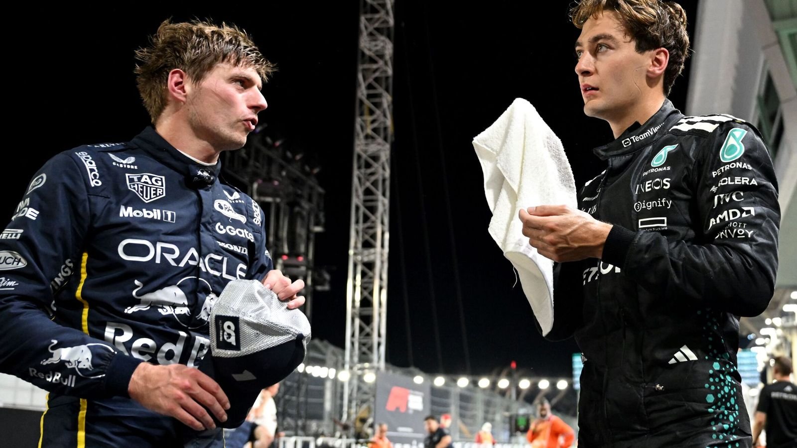 George Russell: Mercedes driver would relish Max Verstappen F1 title fight in 2026 as Red Bull engine catches eye | F1 News